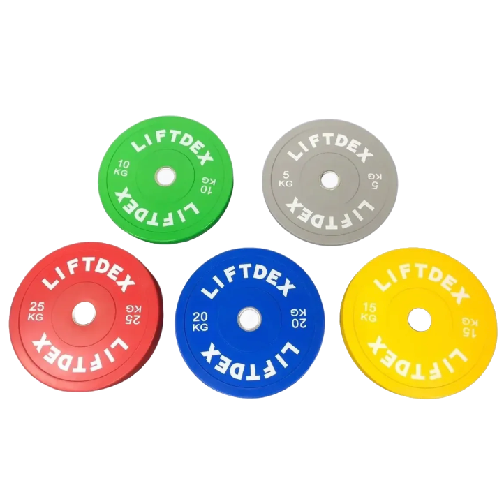 وزنه بامپر لاستیکی رنگی سه‌بعدی Liftdex